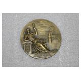 A Bronze Commemorative Coin or Medal