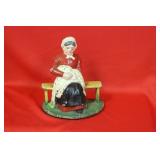 A Vintage Cast Iron Door Stopper