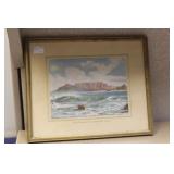 Framed Vintage Art Print