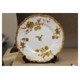Gold Gilted Bone China Plate