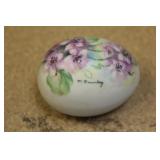 Hand Painted Ceramic Egg