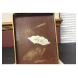 A Japanese Gold Lacuer Tray