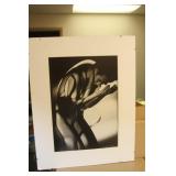 Signed Arnold Berns Nude Photograph