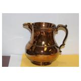 A Ceramic Lusterware Pitcher