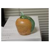 An Art Glass Apple