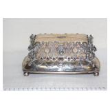 Silver Edwardian Ornate Pin Cushion