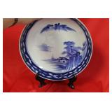 A Chinese/Japanese Blue and White Bowl