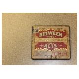Rare Between The Little Cigars Tin