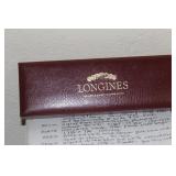 Empty Longines Watch Case