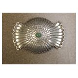 Native American Sterling Silver Belt Buckle