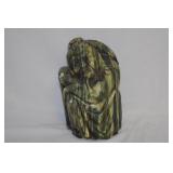 A Jade or Similar Hardstone Sage