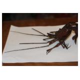 Antique Japanese Copper Crayfish