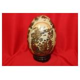 A Satsuma Style Egg on Stand