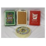 Lot of 4 Vintage Playing Cards