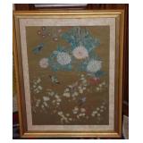 Antique Chinese Pastel on Silk