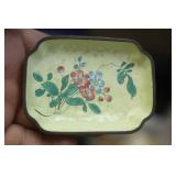 Antique Chinese Rectangular Small Dish
