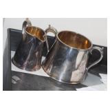 Elkington and Son Silverplate Sugar and Creamer