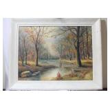 A Signed C.Septfonds Oil on Board Painting