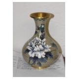 Chinese Cloisonne Teardrop Vase