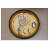 Argentina Leather Plate Wall Hanger