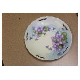 Artist Signed Reticulated Plate