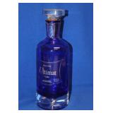A Cobalt Blue Artglass Decanter