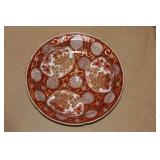 Gold Imari Shallow Bowl