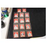 Lot of 14 Reprint Baseball Cards