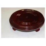 Round Wood Stand