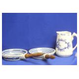 Lot of Vintage Delft Items