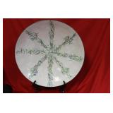 A Signed Enamel Copper Bowl