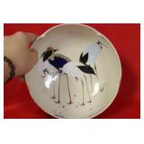 An Artist Signed japanese Bowl