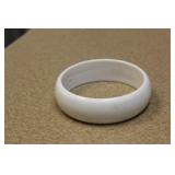 Wide Plastic Bangle Bracelet