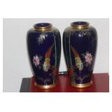 Pair of Signed Kutani Vases
