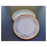 Set Of 2 Japanese Salad and Bread Plate