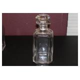 A Decanter - Clear, Facet Cut