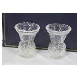 Lot of Two Glass Container