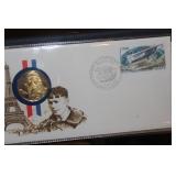 The American-France Commemorative Coin and Stamp C
