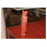 An Antique or Vintage Chinese Wooden Sage