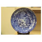 Japanese Blue and White Imari Plate