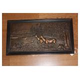 Framed Bronze Plaque