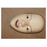 Antique Japanese Lacquer Mask