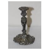 Ornate Silverplate Candle Holder