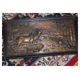 Framed Bronze Plaque