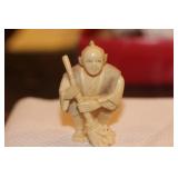 Signed Japanese Bone Netsuke