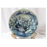 An Antique Chinese Blue and White Plate