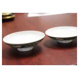 Lot of Two Japanese Sauce Dishes