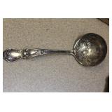 Ornate Silverplate Serving Spoon