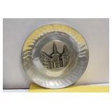 A Hand Hammered Souvenir Plate