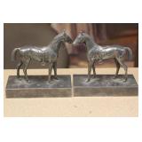Pair of Metal Horses